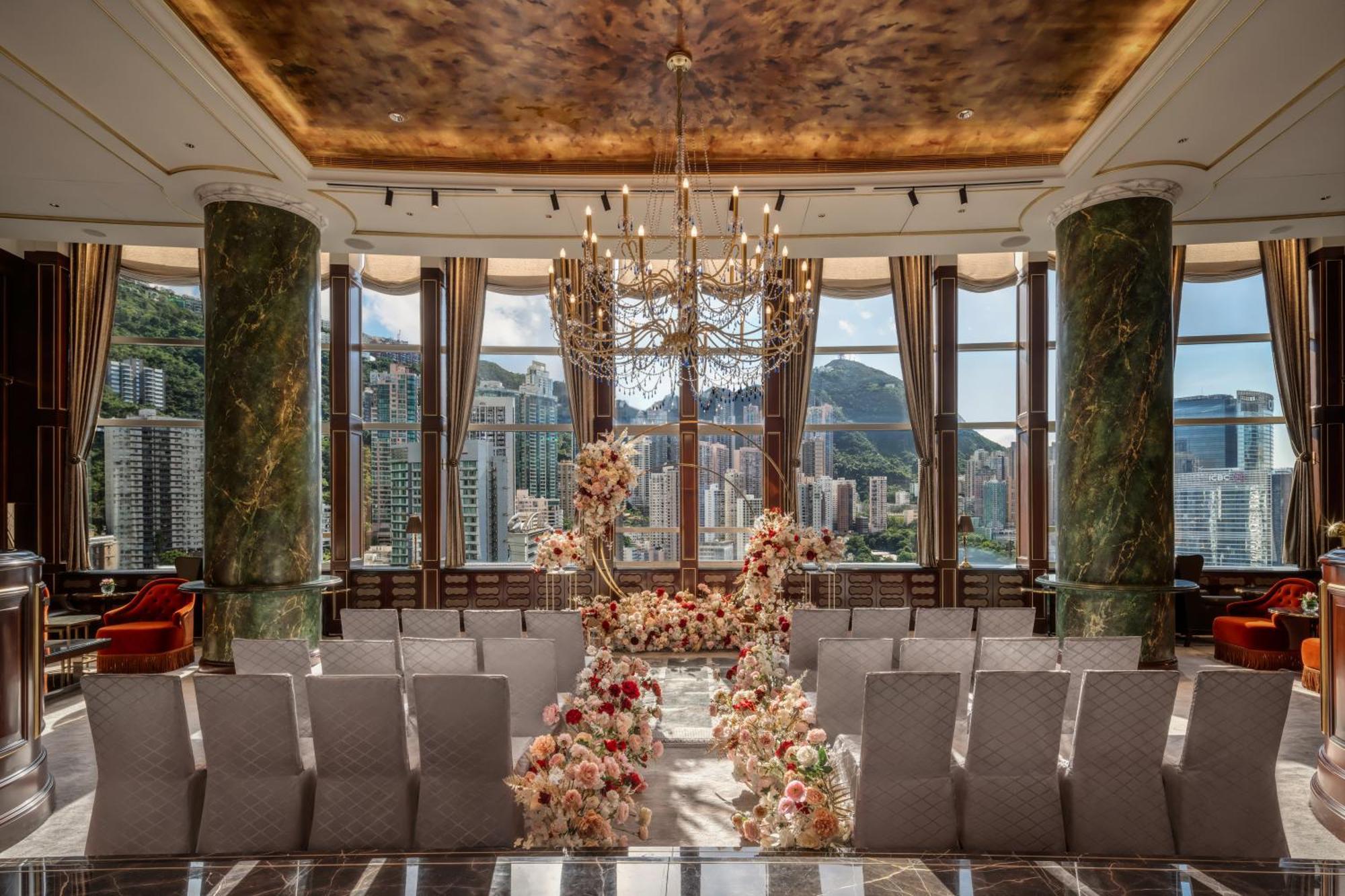 Island Shangri-La, Hongkong Exterior foto